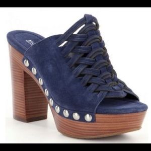 Blue Michael  Kors  Heels.